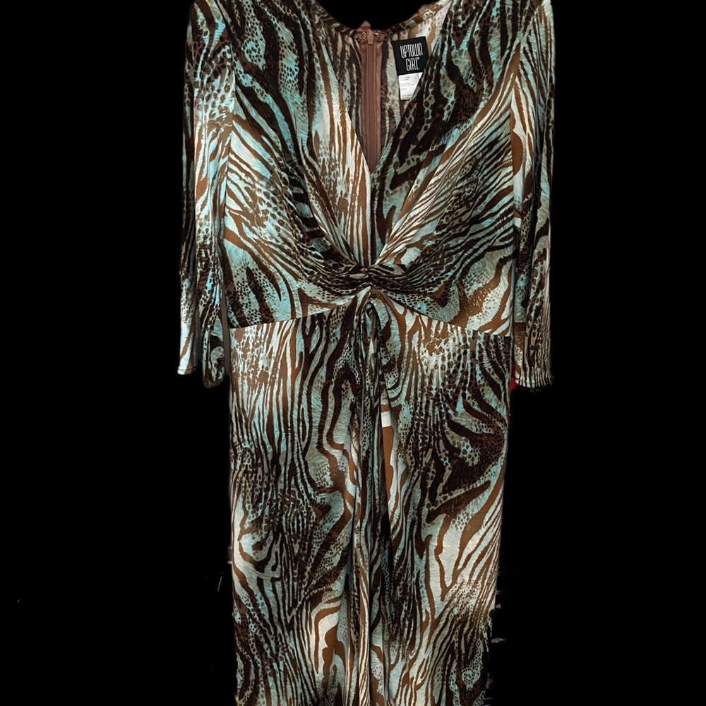 Uptown Girl Animal Print Dress